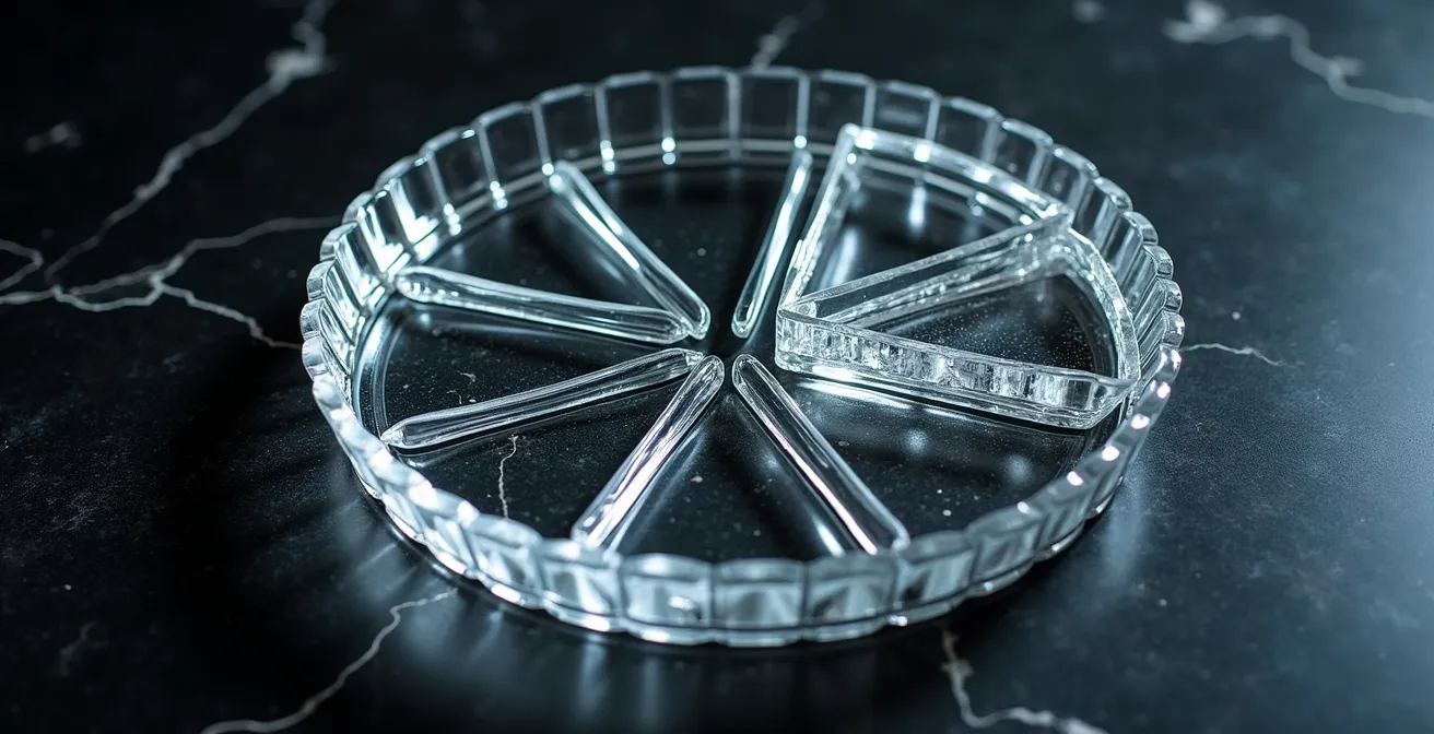 Visual representation of startup equity structure after accelerator participation