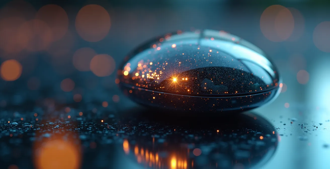 Close-up of autonomous pod's external communication display showing intent to pedestrians