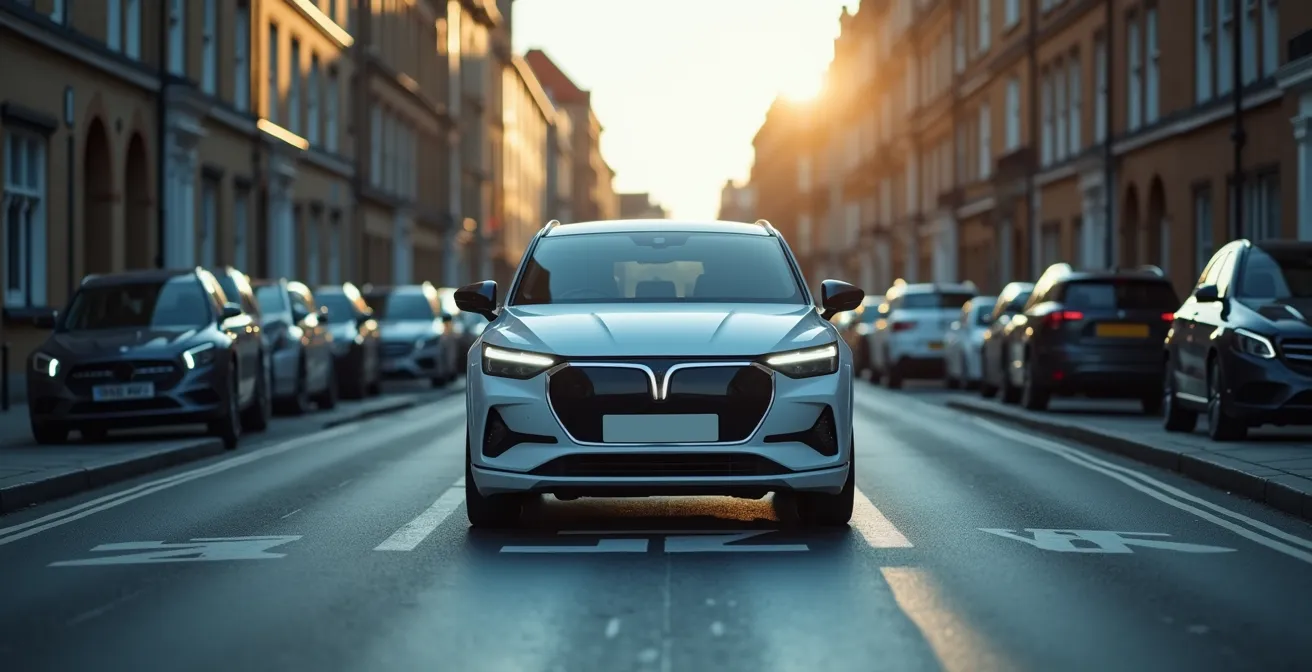 Level 4 autonomous vehicle operating in controlled UK urban zone